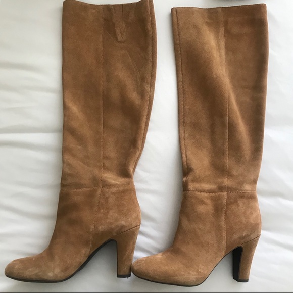 Jessica Simpson OTK Camel Boots - Size 8